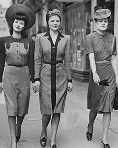 The Impact of World War II on Women's Fashion - Vintage-Retro