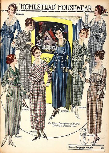 1920s Sewing Patterns - House Dress VS. Flapper look - Vintage-Retro