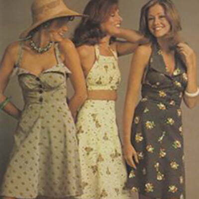 1970s Summer Fashion-Tops & Vintage-Retro