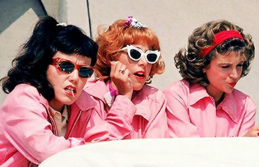 pink ladies grease sandy