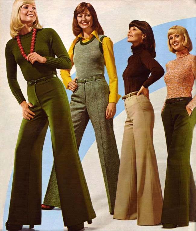How 60's fashion & 70's fashion are different